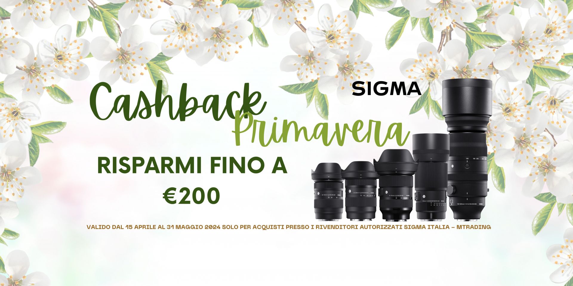Cashback SIGMA - Primavera 2024